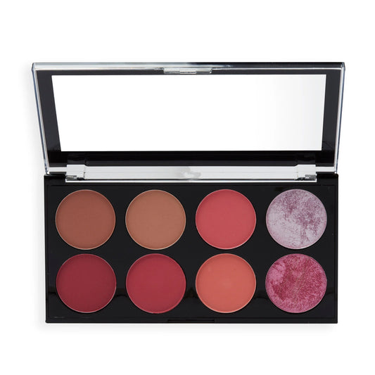 Revolution Ultra Blush Palette Sugar & Spice open shades