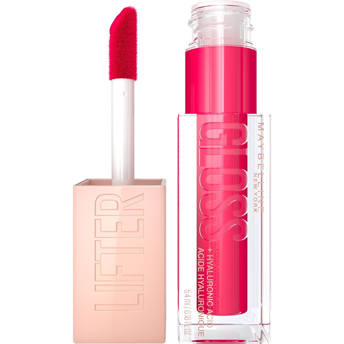 Maybelline Lifter Gloss Lip Gloss – ملمع شفاه مع هيالورونيك أسيد