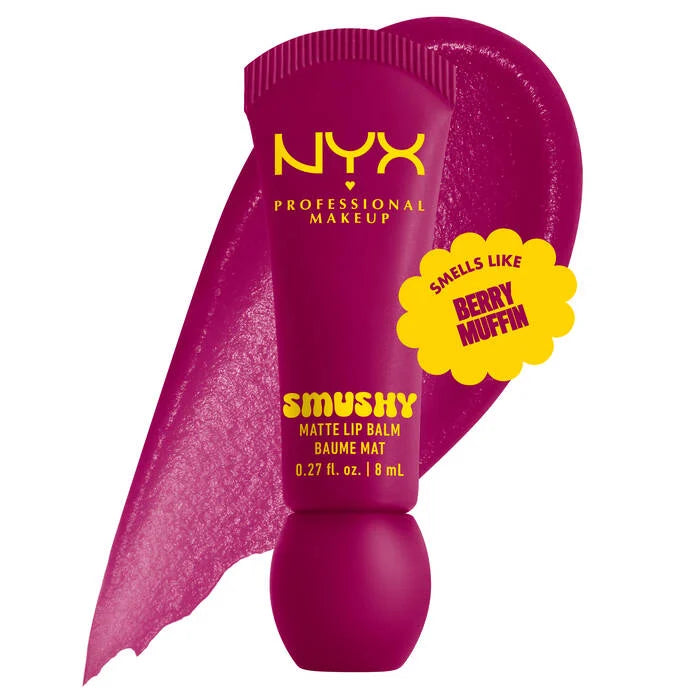 NYX Smushy Matte Lip Balm – بالم شفاه ملون بلمسة مطفية