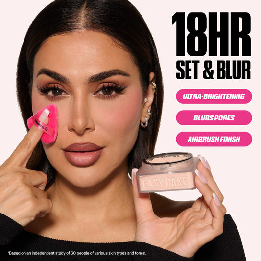 HUDA BEAUTY Easy Bake Blurring Loose Baking & Setting Powder – بودرة تثبيت وبايكنغ