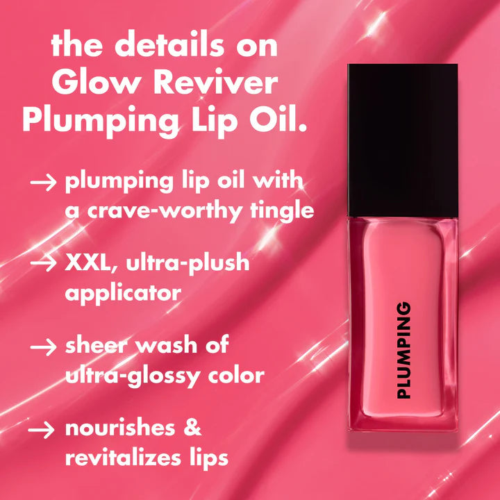 e.l.f. Glow Reviver Plumping Lip Oil – زيت شفاه منفخ بلمعة عالية