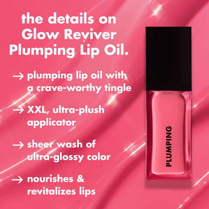 e.l.f. Glow Reviver Plumping Lip Oil – زيت شفاه منفخ بلمعة عالية