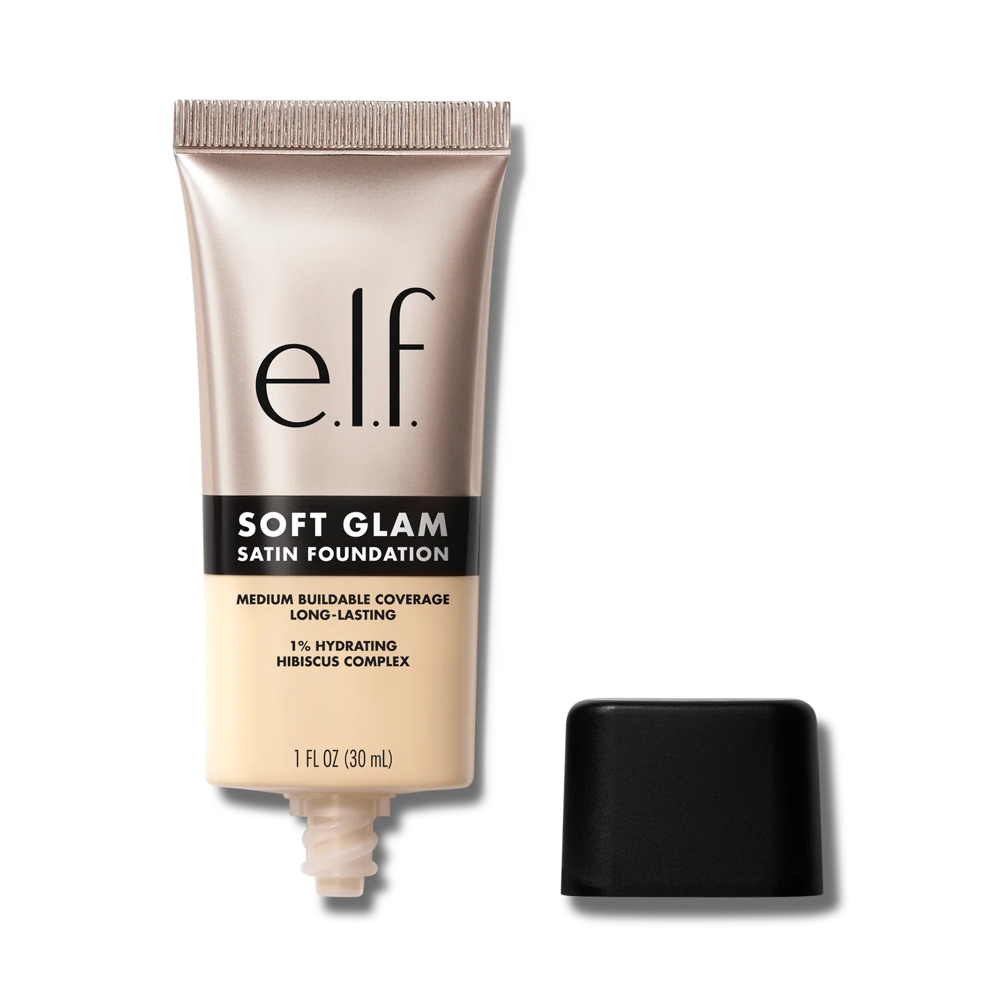 e.l.f. Soft Glam Satin Foundation – فاونديشن ساتان بتغطية متوسطة