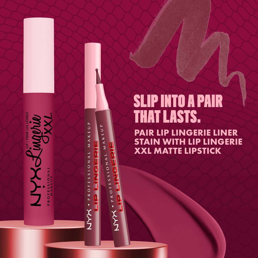 NYX Lip Lingerie Lip Liner Stain – قلم تحديد شفاه ثابت