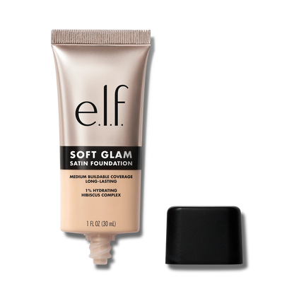 e.l.f. Soft Glam Satin Foundation – فاونديشن ساتان بتغطية متوسطة