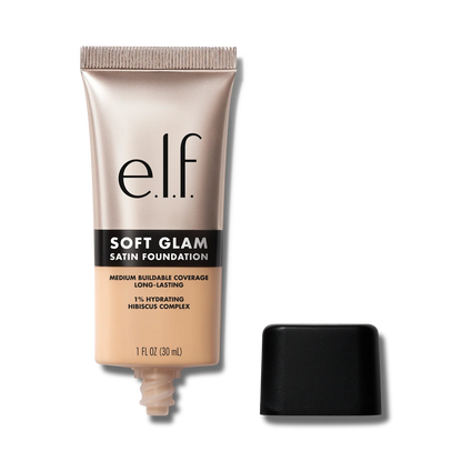 e.l.f. Soft Glam Satin Foundation – فاونديشن ساتان بتغطية متوسطة