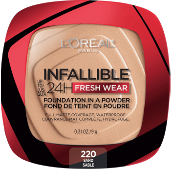 L’Oréal Paris Infallible 24H Fresh Wear Powder Foundation – فاونديشن بودرة ثابت
