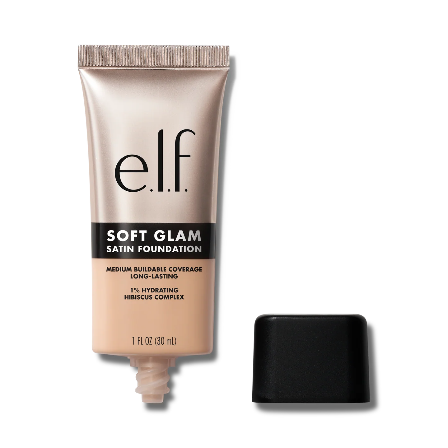 e.l.f. Soft Glam Satin Foundation – فاونديشن ساتان بتغطية متوسطة