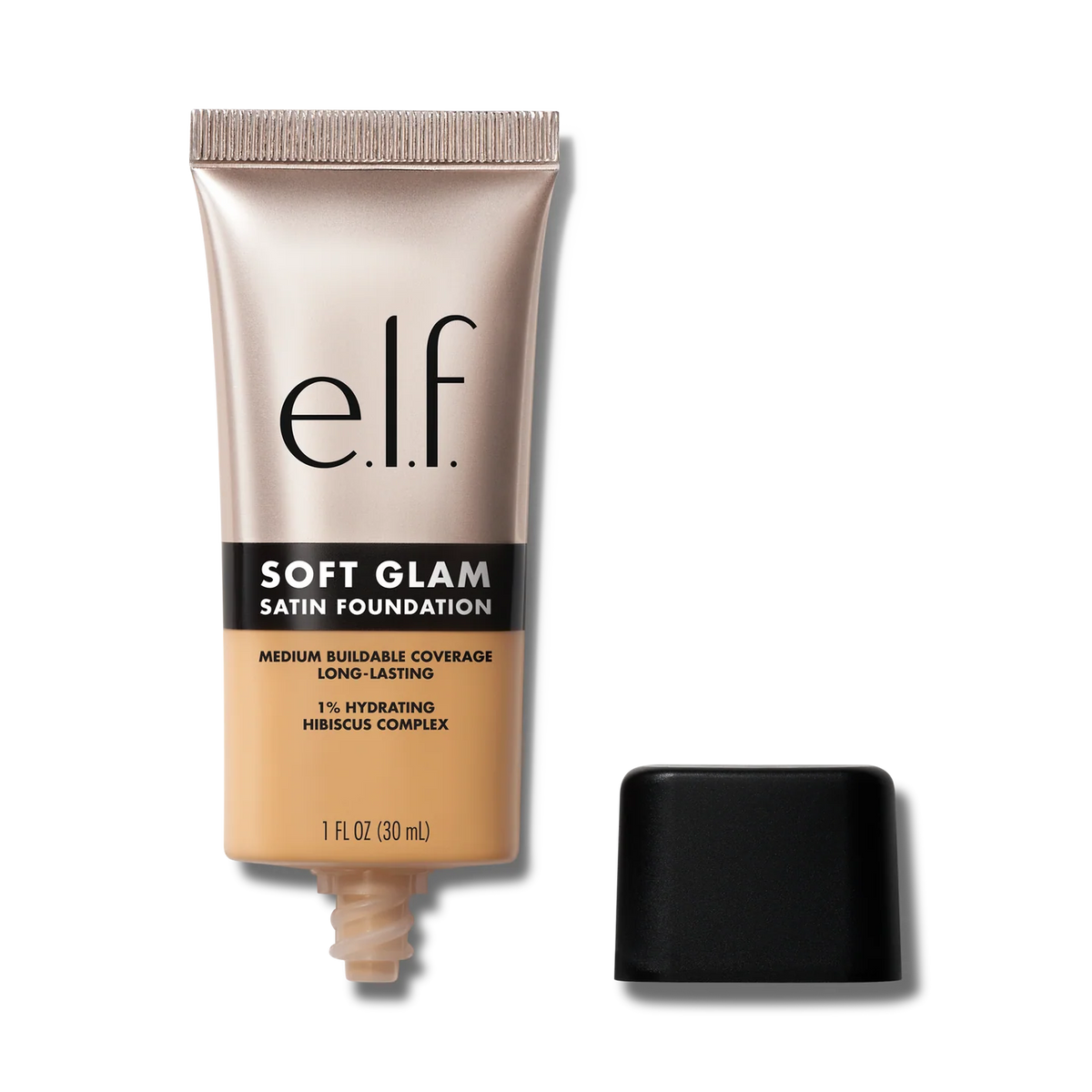 e.l.f. Soft Glam Satin Foundation – فاونديشن ساتان بتغطية متوسطة