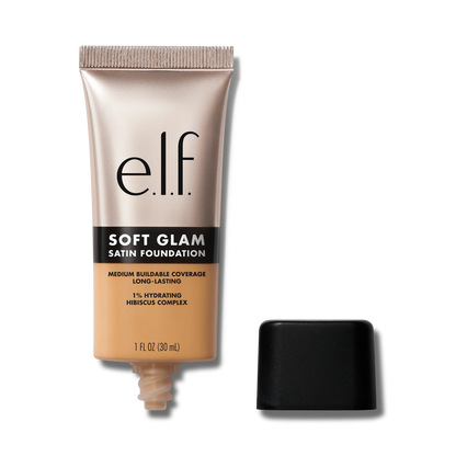 e.l.f. Soft Glam Satin Foundation – فاونديشن ساتان بتغطية متوسطة