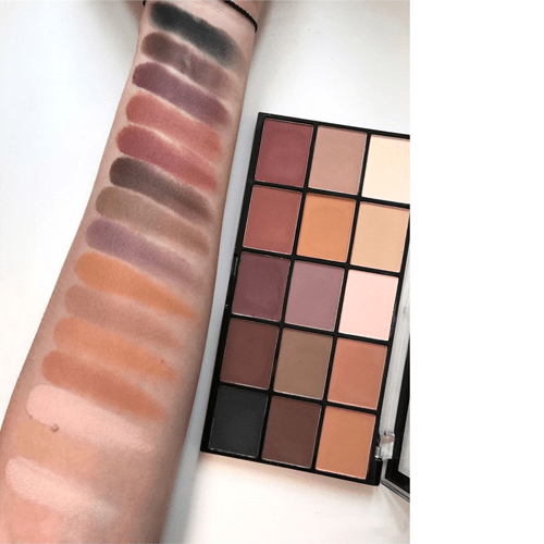 Revolution Reloaded Palette Basic Mattes – باليت ظلال عيون مطفية