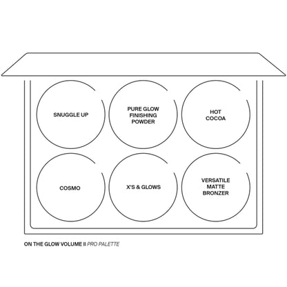 OFRA Pro Palette – On The Glow Vol. II – باليت إشراقة احترافية