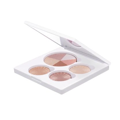OFRA Highlighter Palette Glow Up open shades
