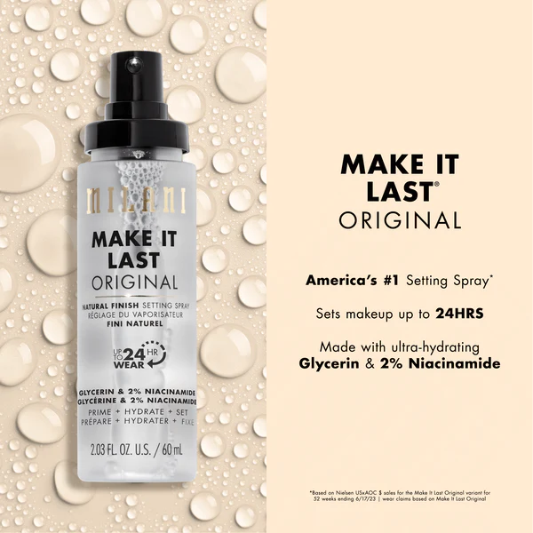 Milani Make It Last Original Setting Spray – سبراي تثبيت بلمسة طبيعية