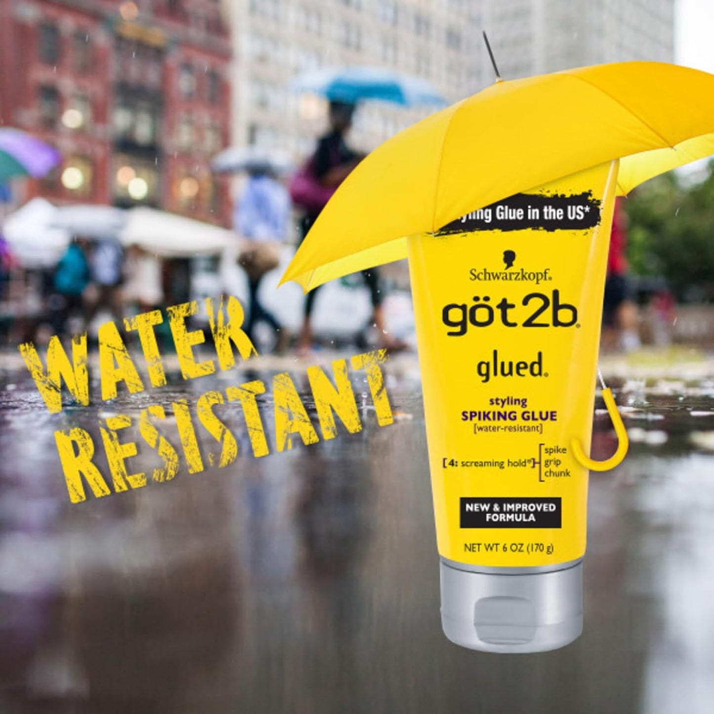 Got2B Glued Styling Spiking Gel strong hold water resistant