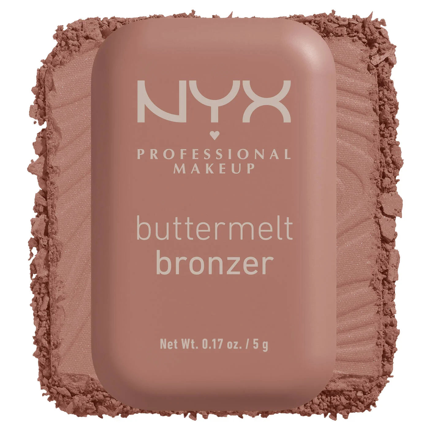 NYX Buttermelt Bronzer – برونزر بودرة ناعمة عالية التصبغ تدوم حتى 12 ساعة