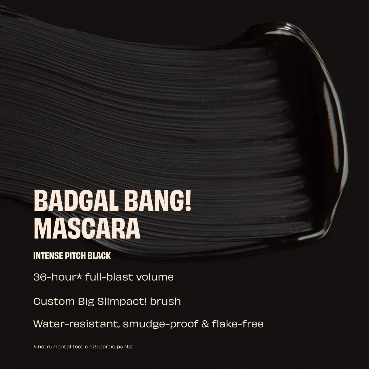 Benefit BADgal BANG mascara intense pitch black formula