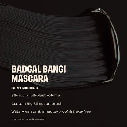Benefit BADgal BANG mascara intense pitch black formula