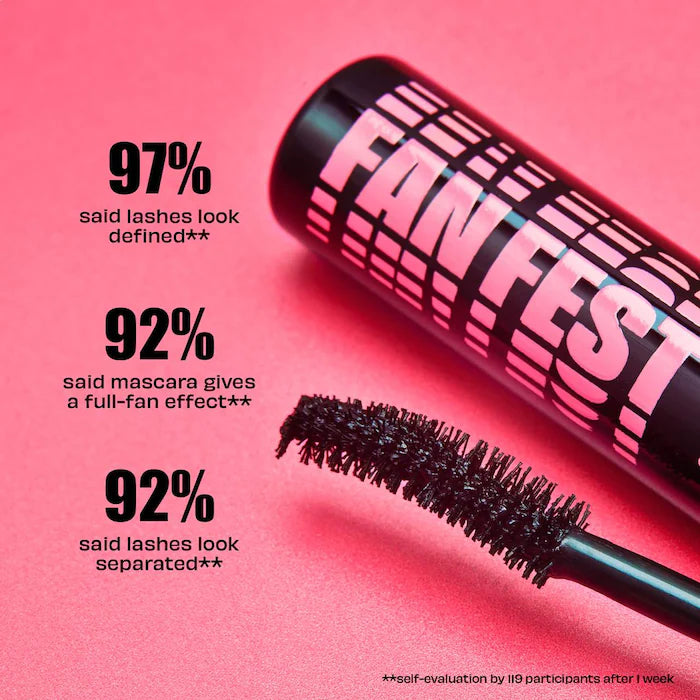 Benefit Fan Fest Mascara consumer results defined separated full fan lashes