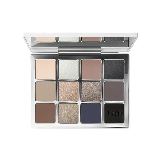 MAKEUP BY MARIO Ethereal Eyes Moonlight Eyeshadow Palette open shades