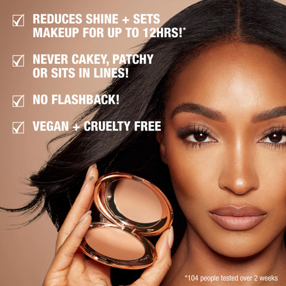 Charlotte Tilbury Airbrush Flawless Finish Powder 12-hour shine control and smooth finish