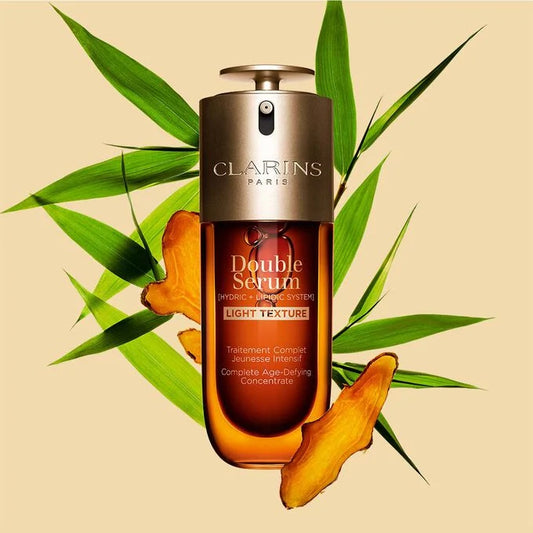 Clarins Double Serum Light Texture anti-aging serum دبل سيروم كلارنس الاردن
