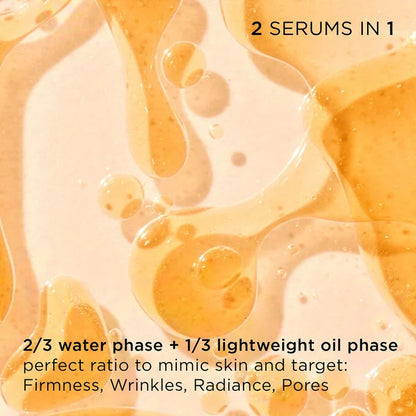 Clarins Double Serum Light Texture two phase serum formula دبل سيروم كلارنس الاردن