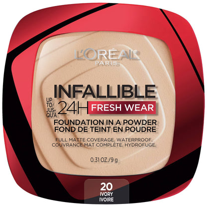 L’Oréal Paris Infallible 24H Fresh Wear Powder Foundation – فاونديشن بودرة ثابت