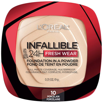 L’Oréal Paris Infallible 24H Fresh Wear Powder Foundation – فاونديشن بودرة ثابت
