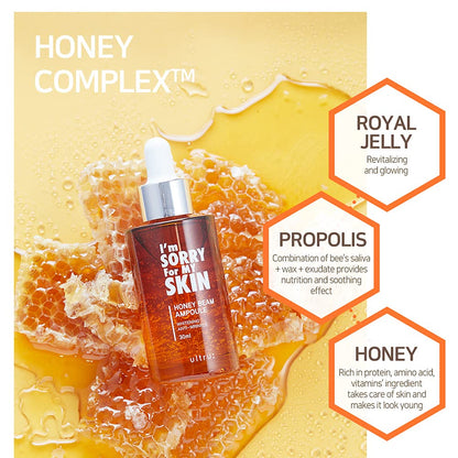 Honey Beam Ampoule with royal jelly propolis and honey complex