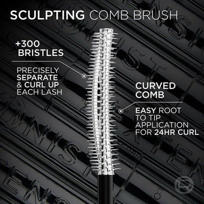 L’Oréal Telescopic Extensionist Mascara sculpting comb brush with 300 bristles