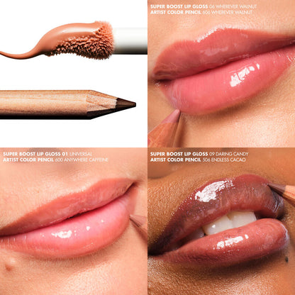 MAKE UP FOR EVER Artist Color Pencil lip combo shades