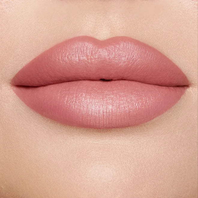 Charlotte Tilbury Pillow Talk Lip & Cheek applied look