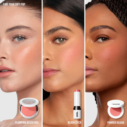 Makeup By Mario Soft Pop Blush Stick compared with other Mario blush formulas