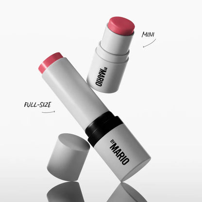 Makeup By Mario Soft Pop Blush Stick full size and mini size comparison