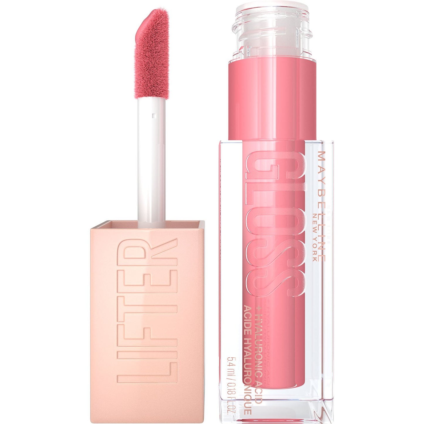Maybelline Lifter Gloss Lip Gloss – ملمع شفاه مع هيالورونيك أسيد