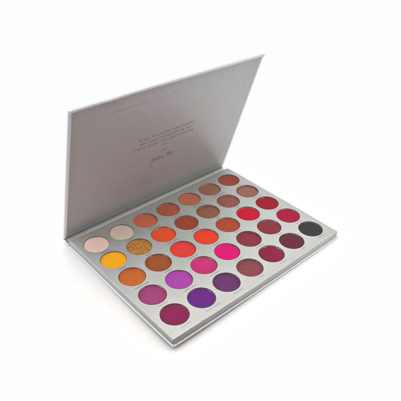 Morphe X Jaclyn Hill Vol II eyeshadow palette open packaging