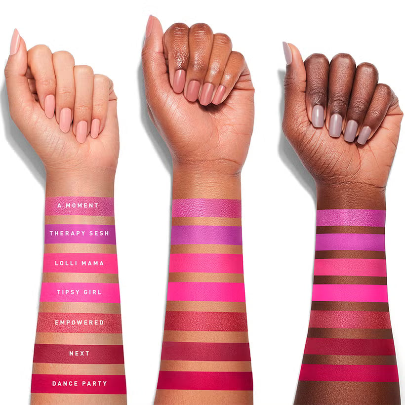 Morphe X Jaclyn Hill Vol II pink and fuchsia eyeshadow swatches