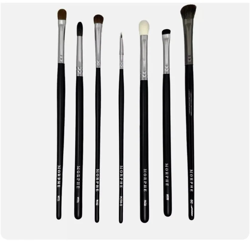 Morphe x James Charles Eye Brush Set with 7 makeup brushes