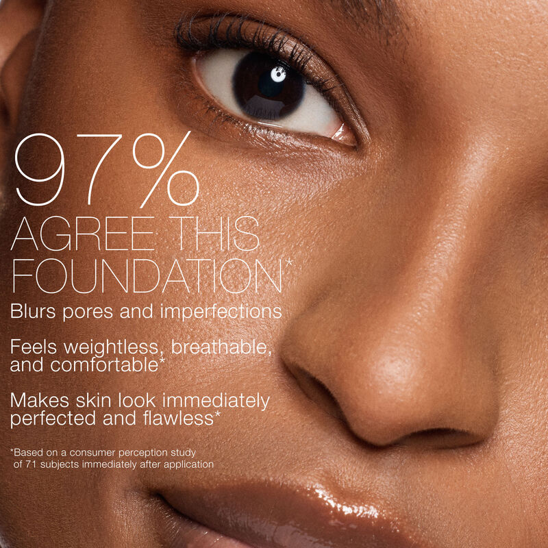 NARS Natural Matte Longwear Foundation consumer study pore blurring
