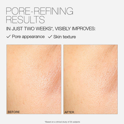 NARS Natural Matte Longwear Foundation pore refining results