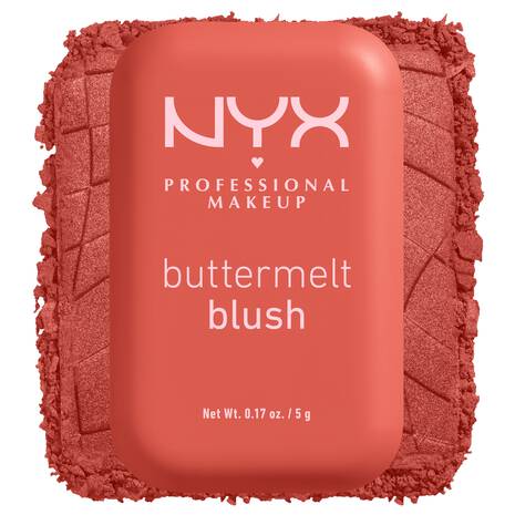 NYX Buttermelt Blush – بلاشر بودرة ناعمة عالية التصبغ تدوم حتى 12 ساعة