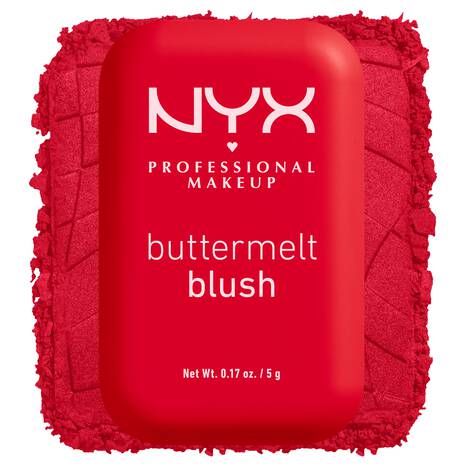 NYX Buttermelt Blush – بلاشر بودرة ناعمة عالية التصبغ تدوم حتى 12 ساعة