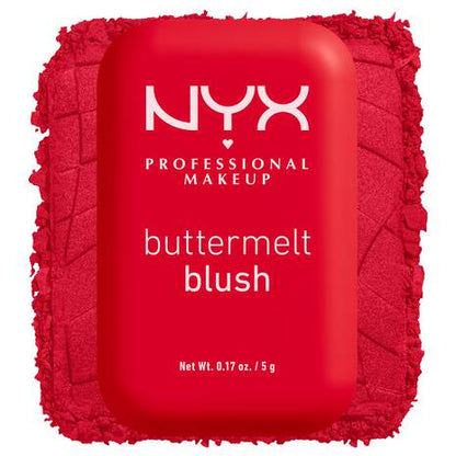 NYX Buttermelt Blush – بلاشر بودرة ناعمة عالية التصبغ تدوم حتى 12 ساعة