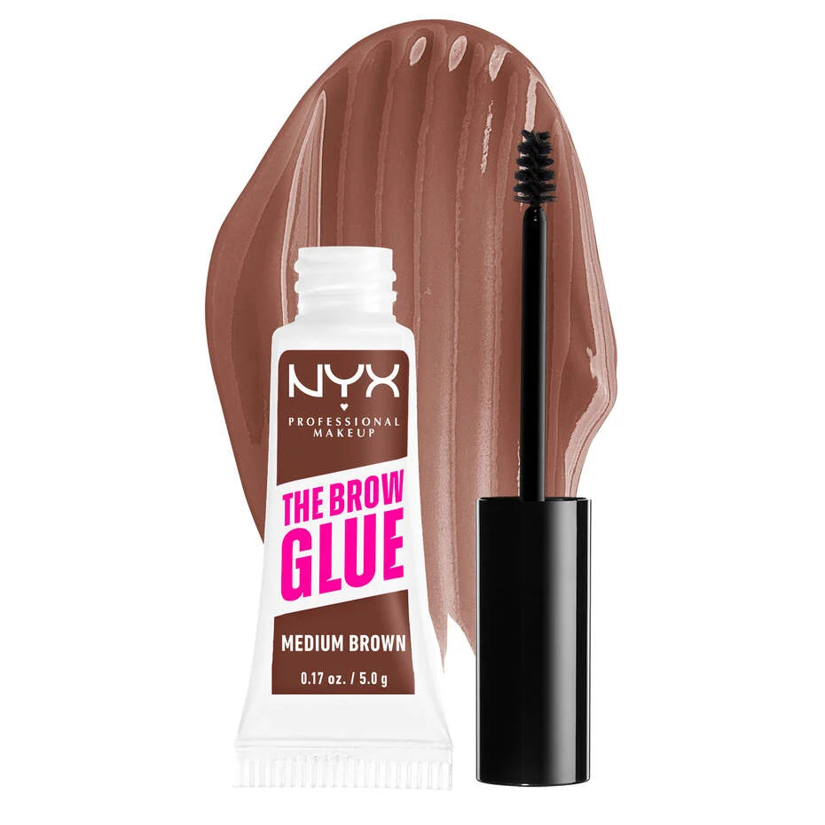 NYX The Brow Glue Instant Brow Styler – جل تثبيت الحواجب بثبات طويل