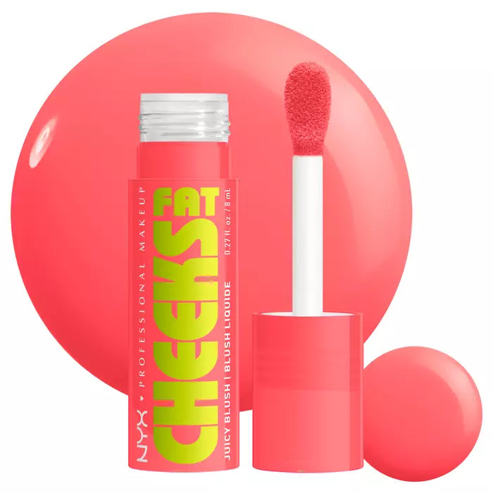 NYX Fat Cheeks Juicy Liquid Blush – بلشر سائل مرطب