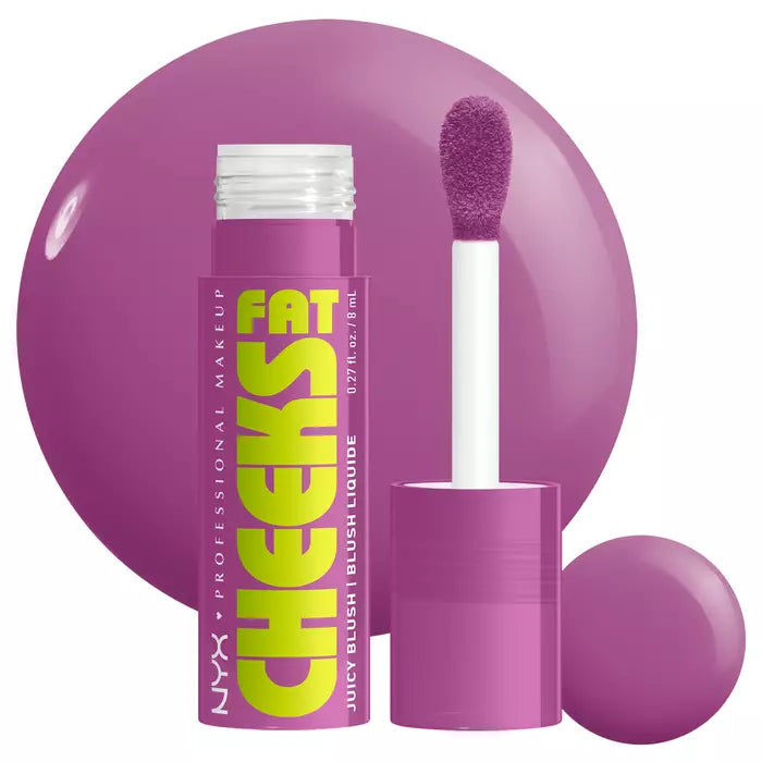 NYX Fat Cheeks Juicy Liquid Blush – بلشر سائل مرطب