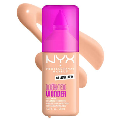 NYX Make ‘Em Wonder Soft Matte Foundation – فاونديشن مات ناعم
