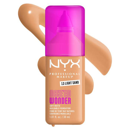 NYX Make ‘Em Wonder Soft Matte Foundation – فاونديشن مات ناعم