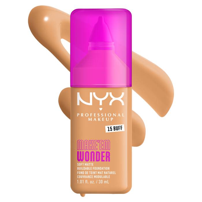 NYX Make ‘Em Wonder Soft Matte Foundation – فاونديشن مات ناعم